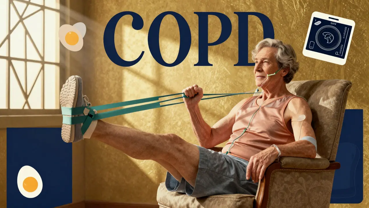 Sarcopenia in COPD: How Nutrition and Resistance Training Can Improve Strength and Survival